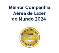 Melhor companhia aéera de lazer do mundo 2024. Skytrax World Airline Winner Awards 2024. 